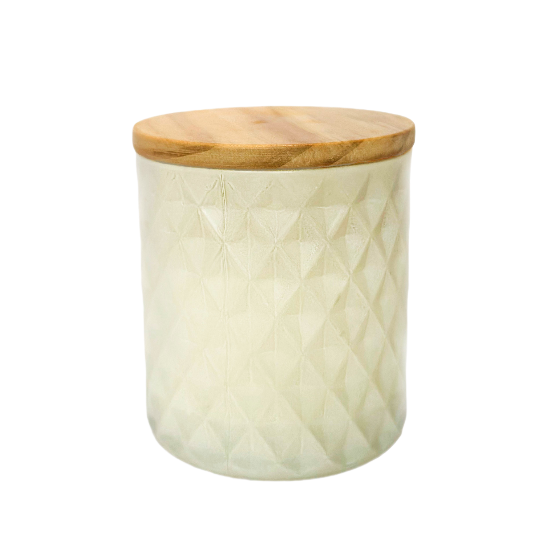 8 oz Matte White Textured Matte Jar